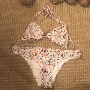 La hearts pacsun floral bikini